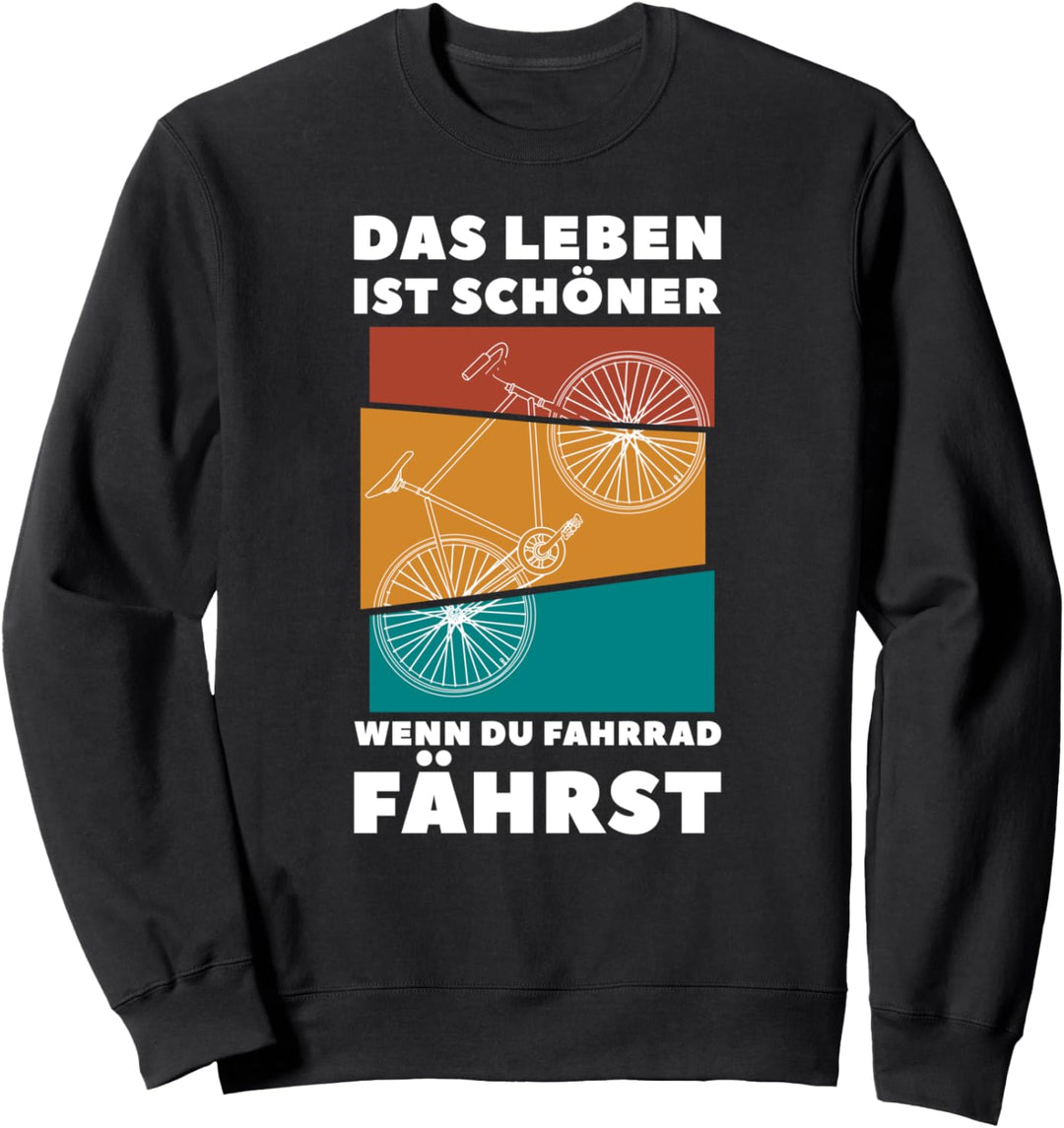Radfahrer Radsport Hobby Fahrradfahrer Lustiges Fahrrad Sweatshirt