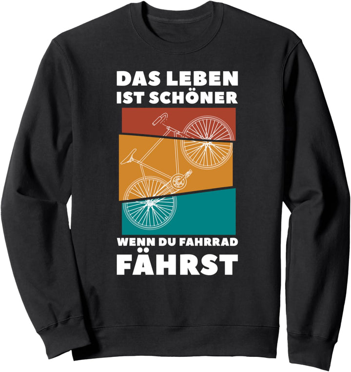 Radfahrer Radsport Hobby Fahrradfahrer Lustiges Fahrrad Sweatshirt