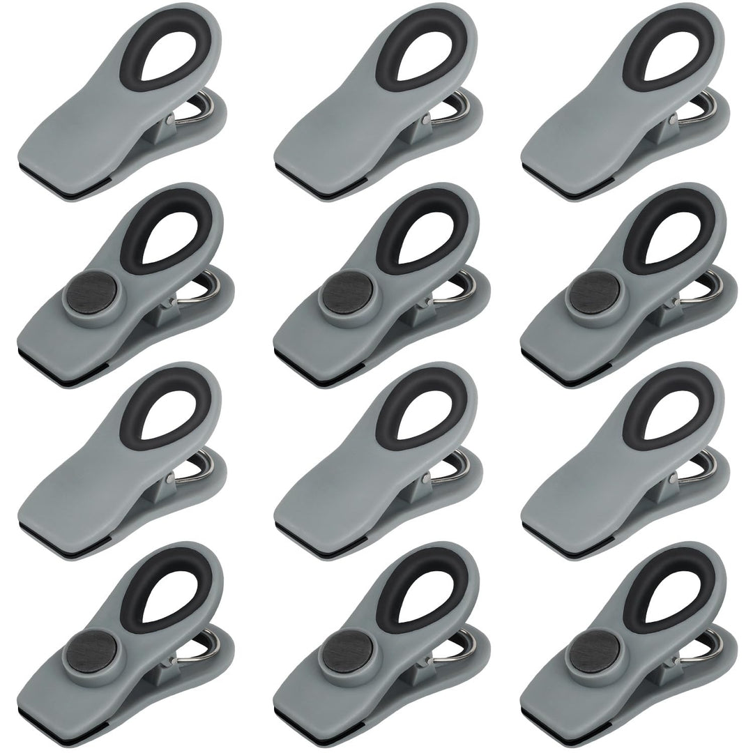 TACGEA Chip-Clips, magnetische Beutelklammern mit luftdichtem Verschluss zur Aufbewahrung von Lebens