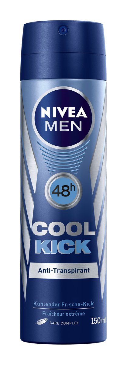 Nivea Men Deo Cool Kick Spray, Antitranspirant, 6er Pack (6 x 150 ml)