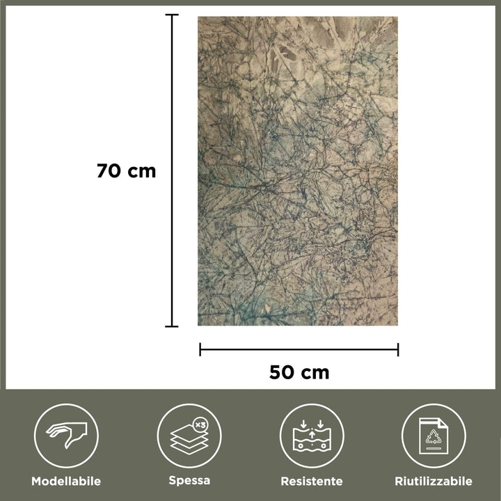 Gesar 2 Bögen 100 x 70 cm Felsenpapier für Weihnachtskrippe, hohe Qualität von Papier, Krippe oder E