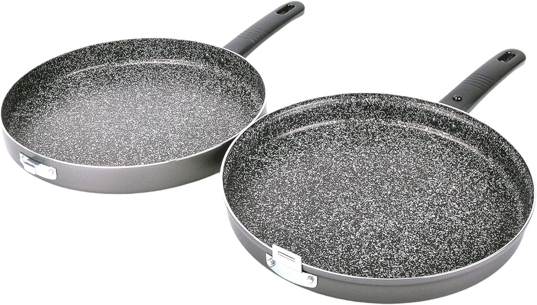 Alluflon Tradition Italien Miniofen unten, Aluminium, schwarz, 26 cm, 26 cm