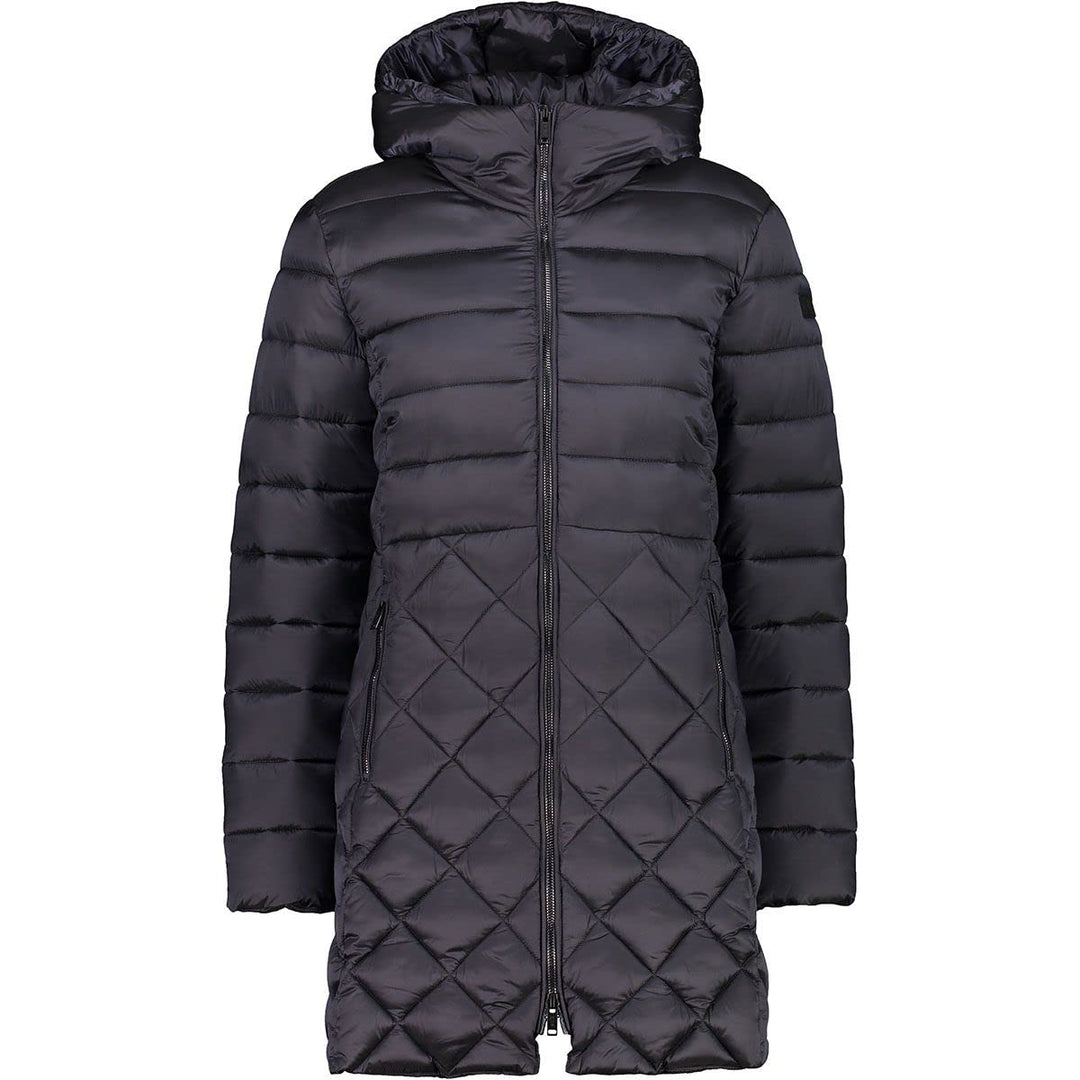 CMP Damen Long Hooded Nylon, Langer Parka 42 titan, 42 titan