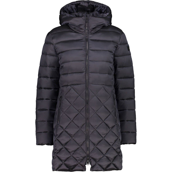 CMP Damen Long Hooded Nylon, Langer Parka 42 titan, 42 titan