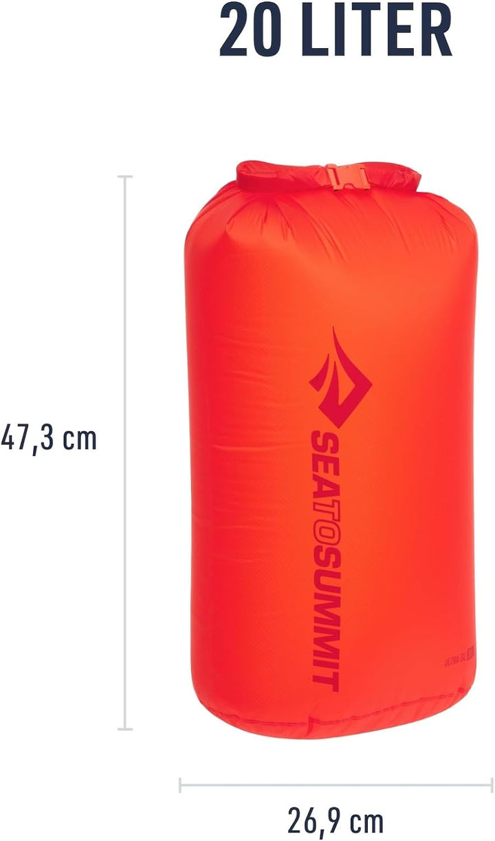 Sea to Summit Ultra-SIL Dry Bag 20L Spicy Orange Orange 20L, Orange 20L