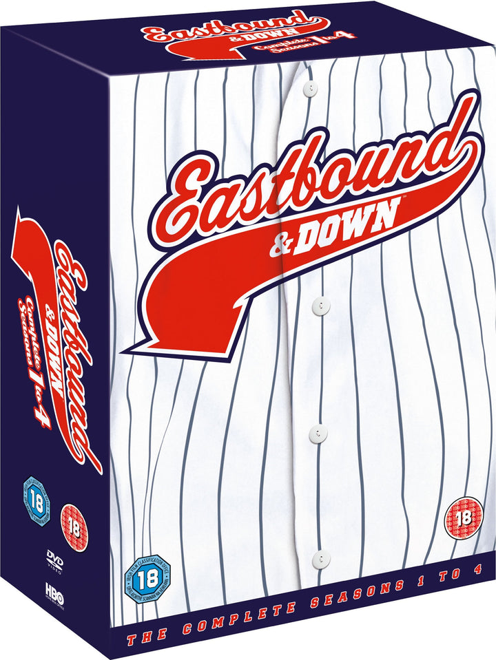 Eastbound & Down: The Complete Seasons 1-4 [8 DVDs] [UK Import], DVD