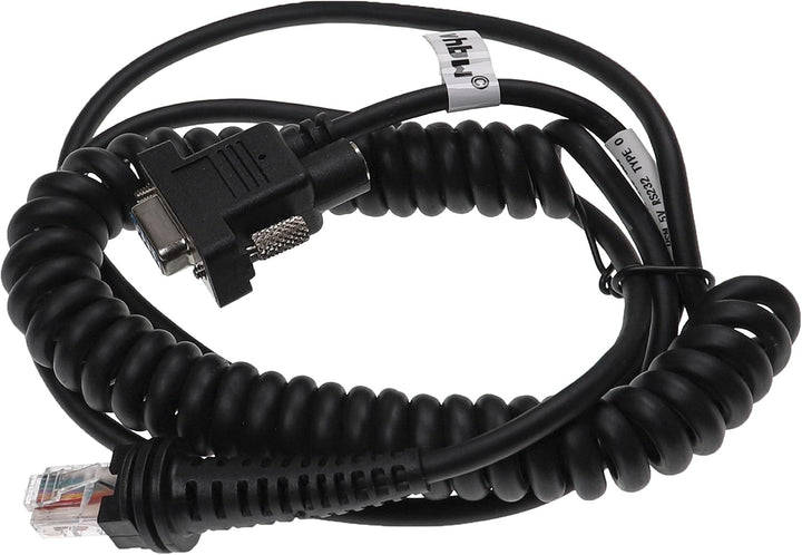 vhbw Datenkabel RJ45 Stecker auf RS232 Stecker kompatibel mit Datalogic Gryphon D100, D200, M100 Bar