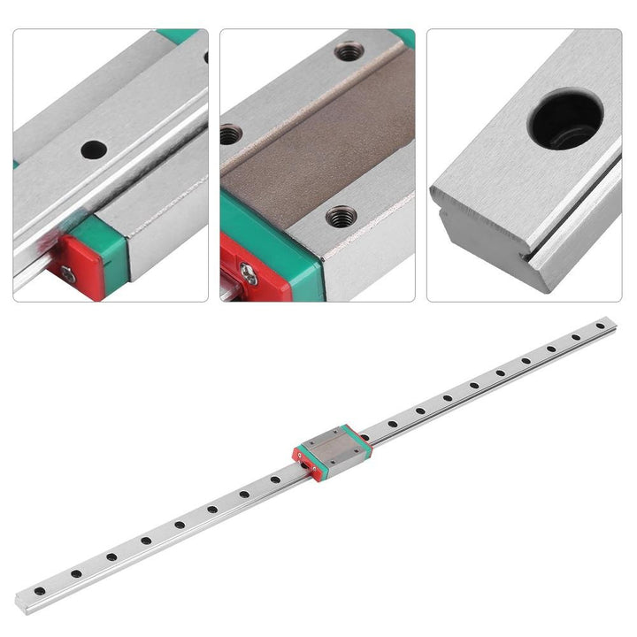 MGN12H Mini Lineare Schienenführung, 250/300/400/500 / 550mm Linear Schiebe Gide mit MGN12H Carriage