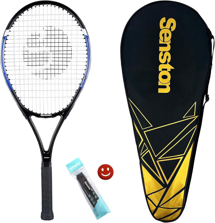 Senston Profi Tennisschläger Professioneller Training Tennis Schläger Set für Damen Herren mit Tenni
