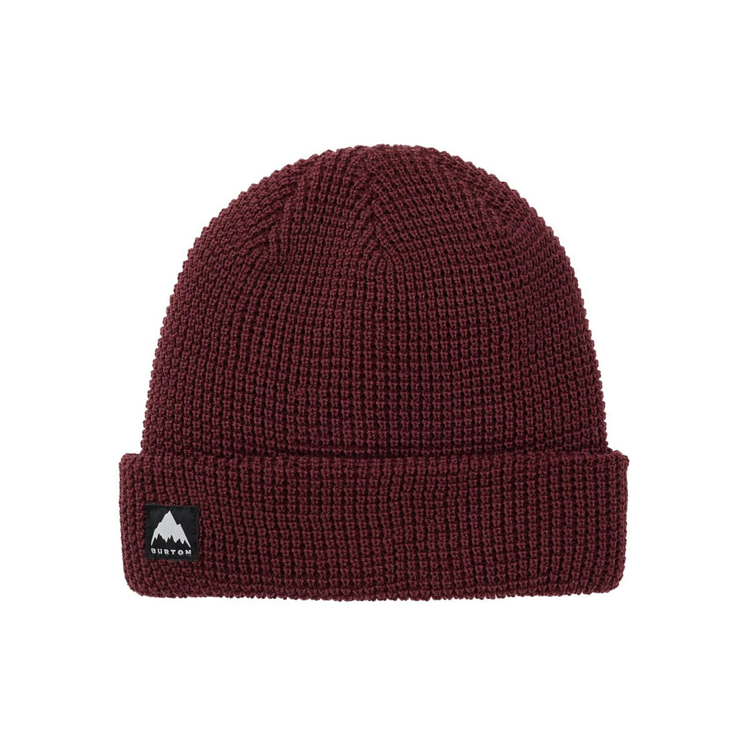 Burton Unisex Recycled Waffle Beanie-Mütze Einheitsgrösse Almandine, Einheitsgrösse Almandine