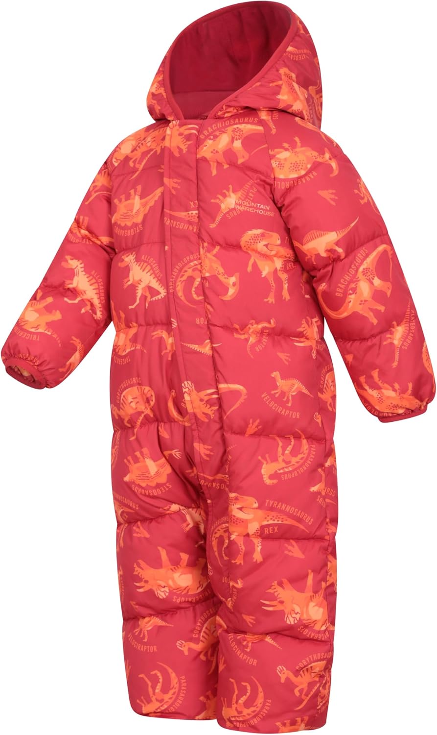 Mountain Warehouse Frosty Kinder Winter Anzug Gefüttert Schneeanzug 6-12 Monate Rot (Gedruckt), 6-12