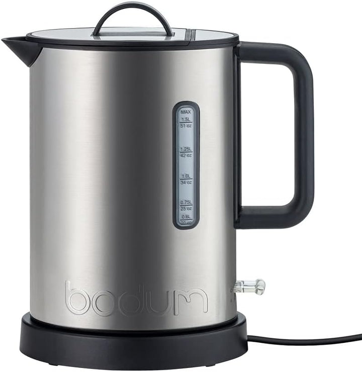 Bodum 5500-57EURO-2 IBIS Vorratsdosen, Glass, 1.5 liters, Chrom matt 1, 5 Chrom
