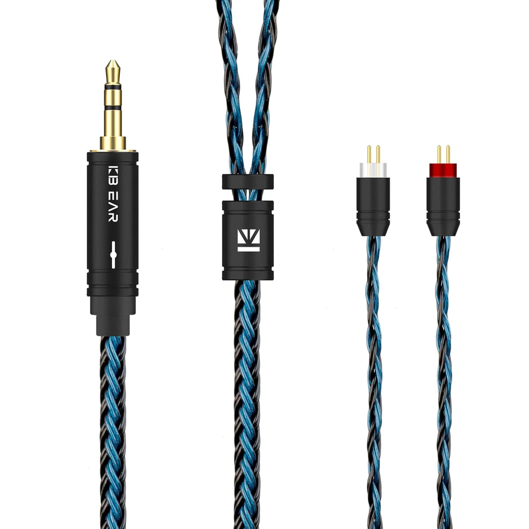 KBEAR ST16 Upgrade-Kabel HiFi In Ear Monitor 16 Kerne 5N Kopfhörer Kabel 2 Meter lang 0,78 mm 2PIN f