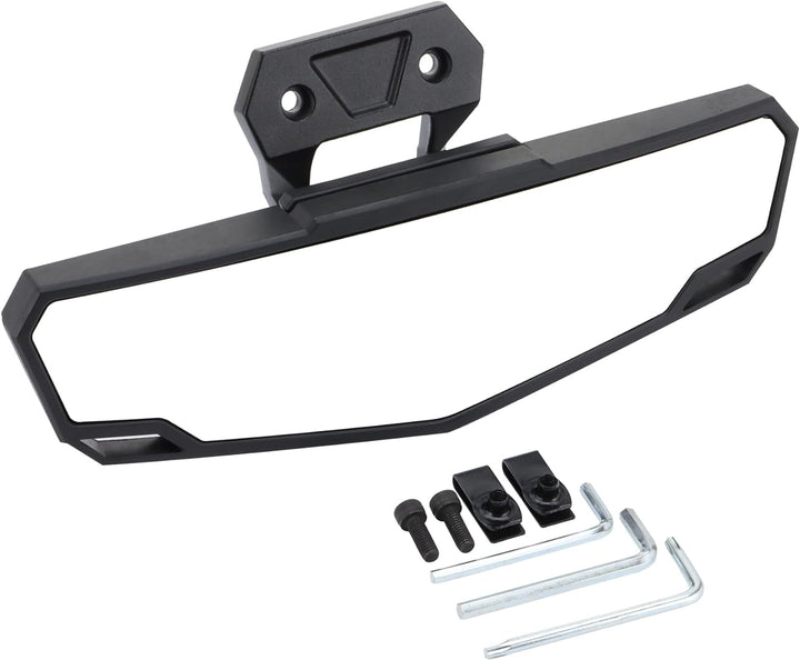 GOOFIT schwarz UTV Mitte Seitenspiegel Rückspiegel Offroad Ersatz Für Geländefahrzeug ATV UTV Dune B