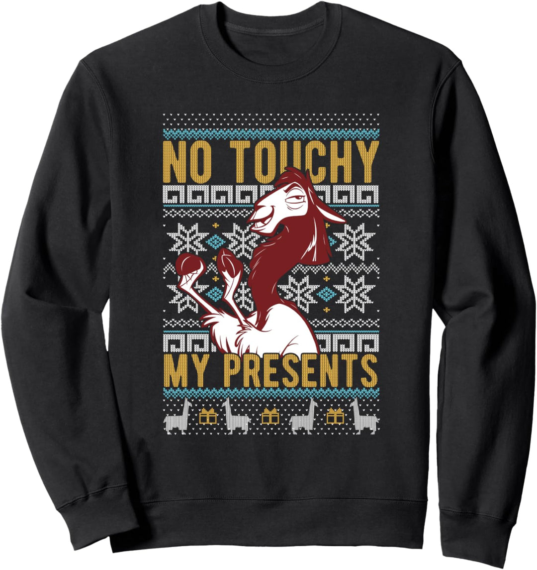 Disney Emperor's New Groove Kuzco No Touchy Ugly Weihnachten Sweatshirt