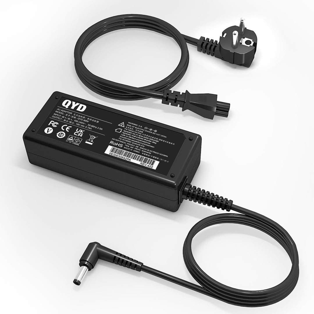 QYD 90W Notebook-Netzteil ladegerät für Asus Zenbook R500d K55a K55VD K55VM k55VJ K55n U58c K55 Q400