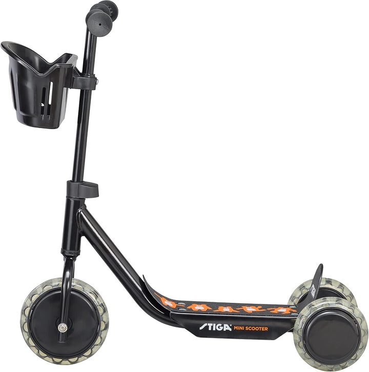 Stiga Unisex Jugend Mini Kid 3w Kinderroller ab 2 Jahre Schwarz / Orange, ab 2 Jahre Schwarz / Orang