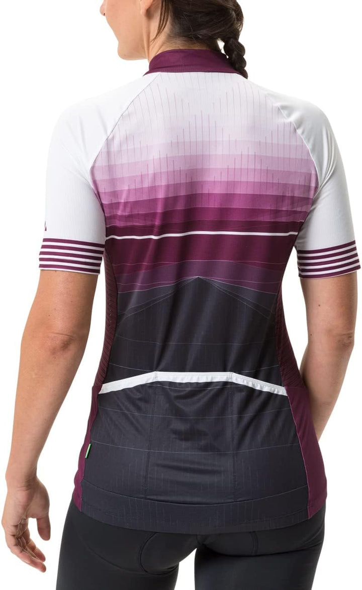 VAUDE Damen Women's Posta Hz Tricot Trikot 36 Cassis, 36 Cassis