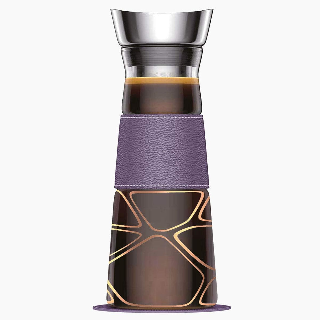 Eigenart EVE konische Glaskaraffe Copper