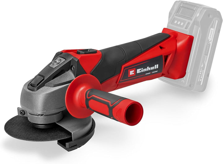 Einhell Akku-Winkelschleifer TC-AG 18/115 Li-Solo Power X-Change (18 V, 115 mm Scheibendurchmesser,