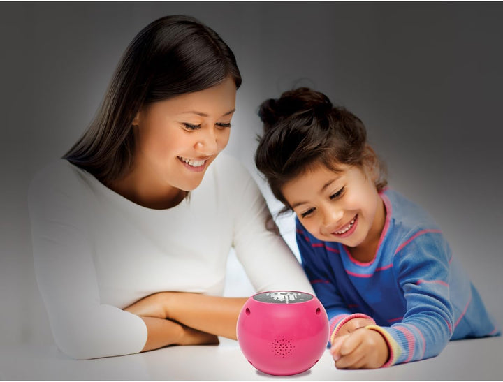 Lexibook RL977DP Projector-Wecker Disney Princess mit Schlumbmerfunktion und Weckfunktion, Nachtlich