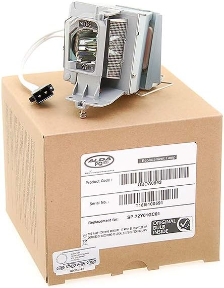 Alda PQ Professionell, Beamerlampe kompatibel mit SP.72Y01GC01 für OPTOMA DU400, EH416, W416, WU416,