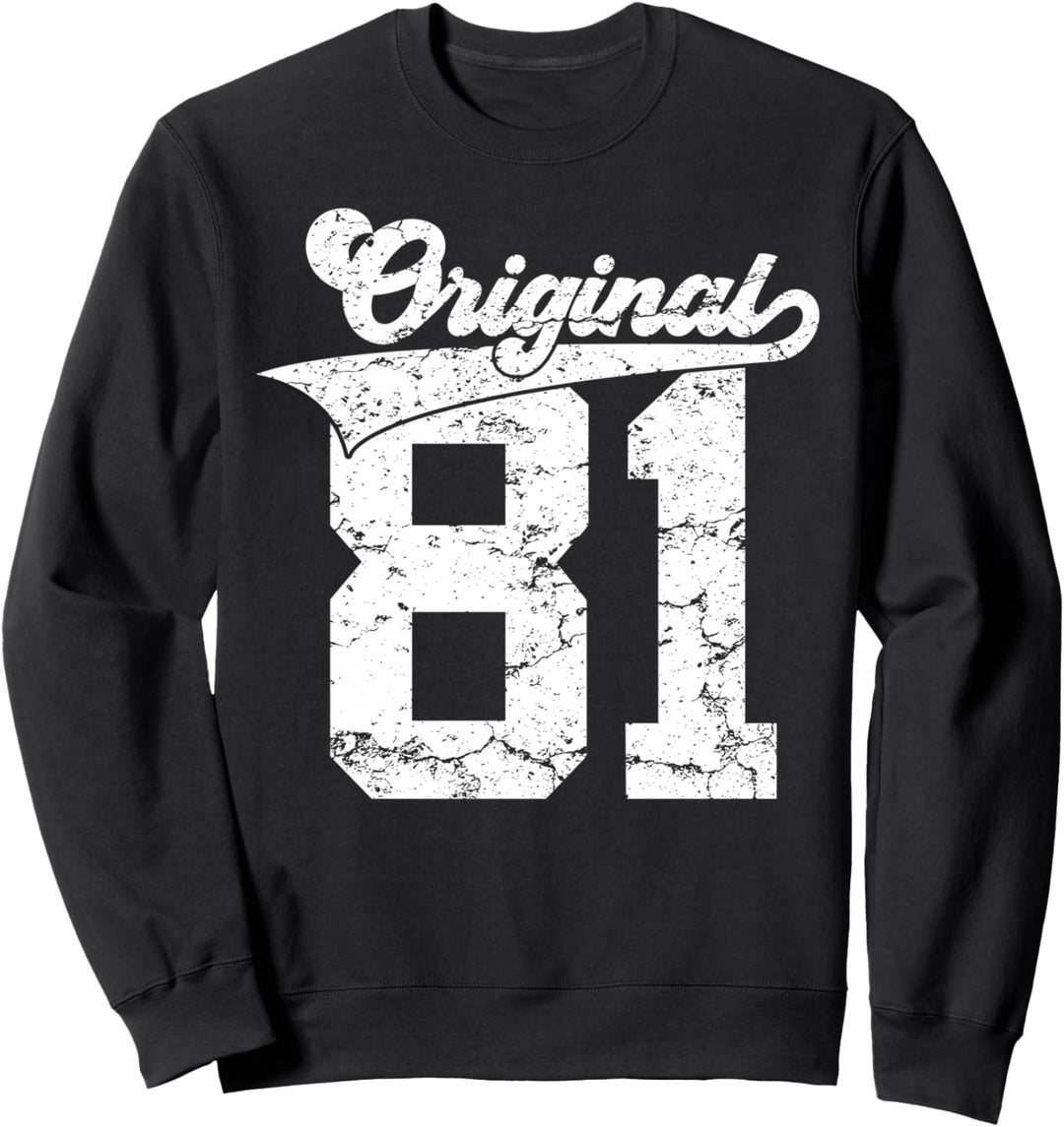 ORIGINAL 1981 COLLEGE 43. GEBURTSTAG Sweatshirt