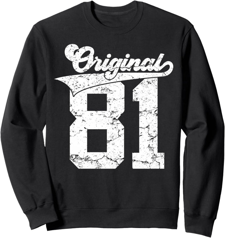 ORIGINAL 1981 COLLEGE 43. GEBURTSTAG Sweatshirt