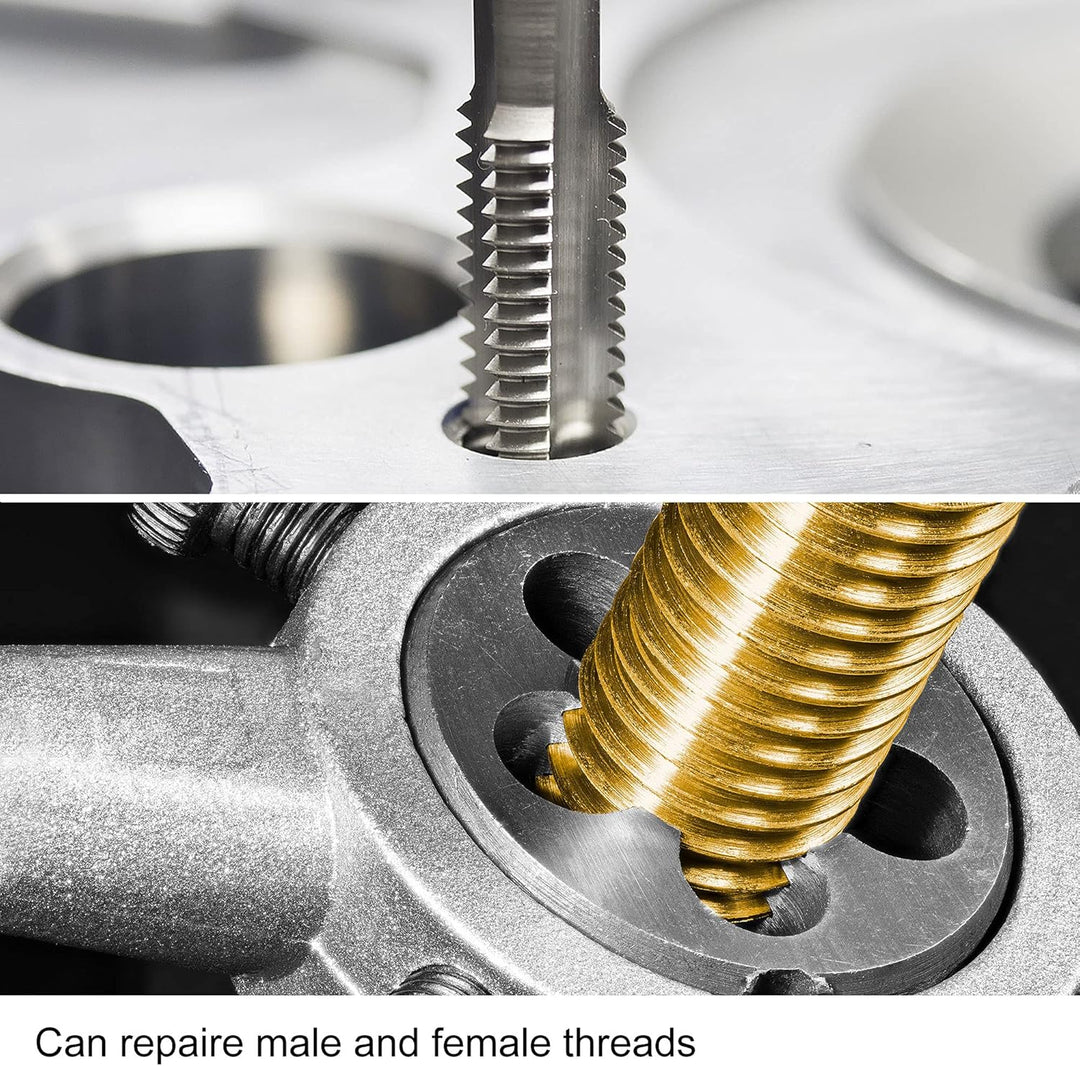 sourcing map Gewindebohrer M11 x 1,5mm Gewindebohrer mit Legierungswerkzeug M11 x 1.5mm, M11 x 1.5mm