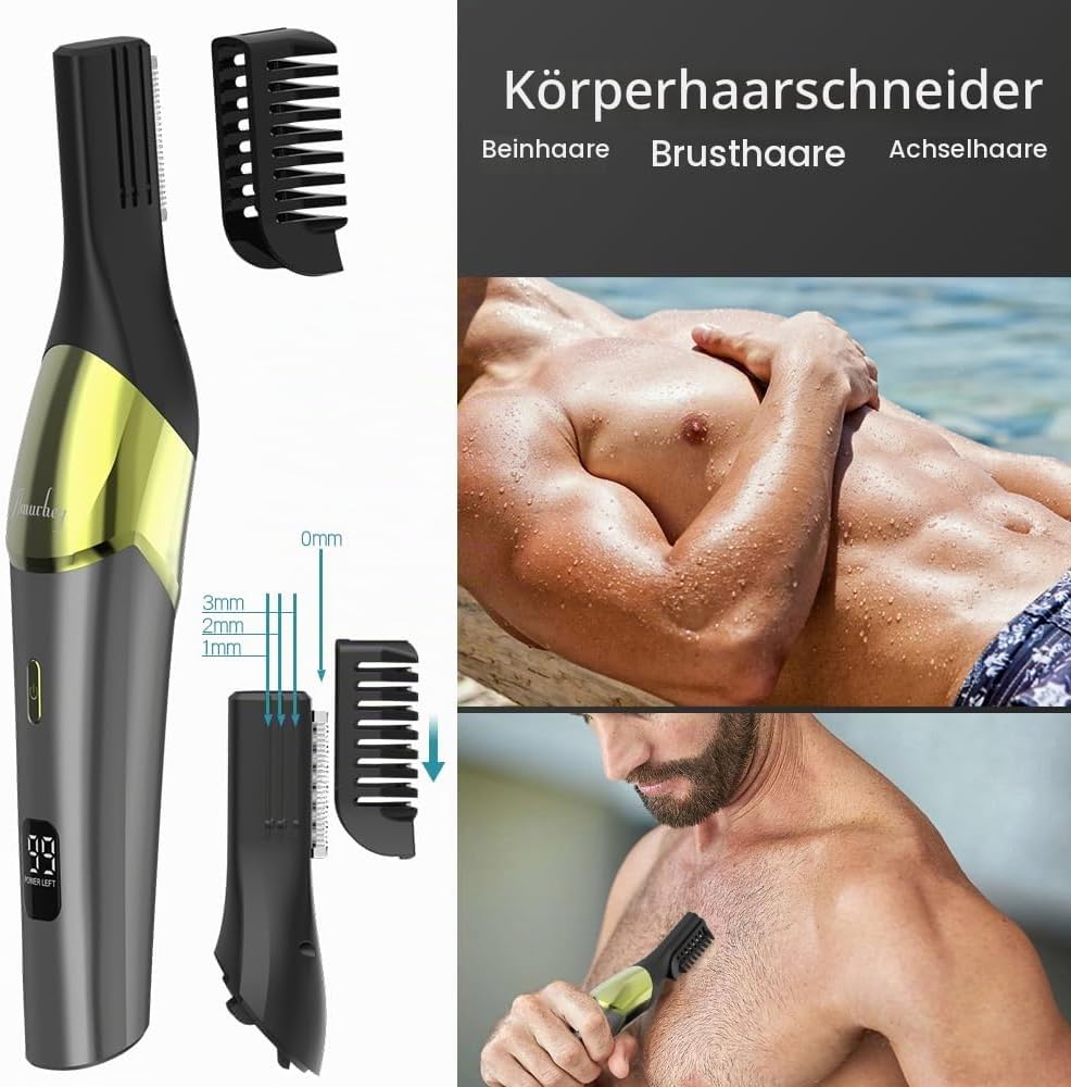 11-in-1 Barttrimmer, Trimmer/Haarschneider Herren, Haarschneidemaschine, All-In-One Bartpflege Bodyg