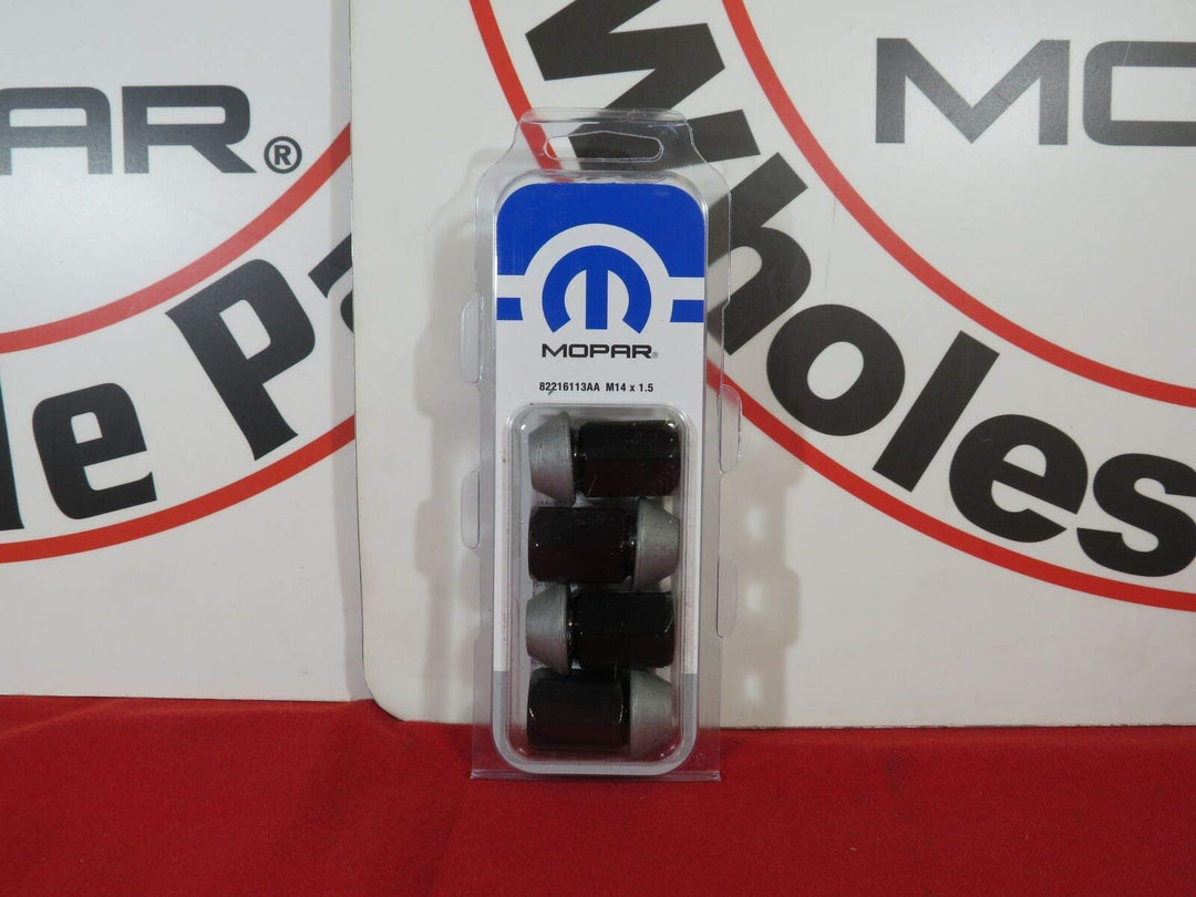 Mopar 82216113AA Black Lug Nut Kit Jeep Grand Cherokee Dodge Durango Ram Gladiator