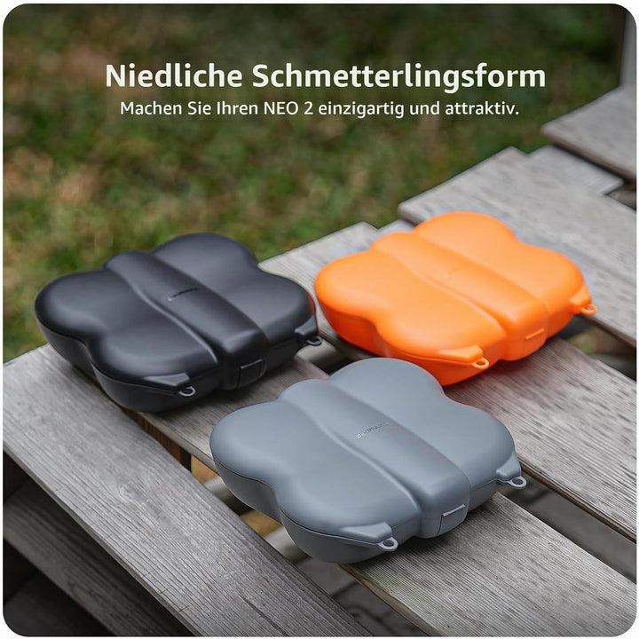 ZJRXM Neo 2 Tasche, Tragbar Hartschalen Schutz Reisetasche für DJI Neo 2 Drohne und Akku-Zubehör, Ko