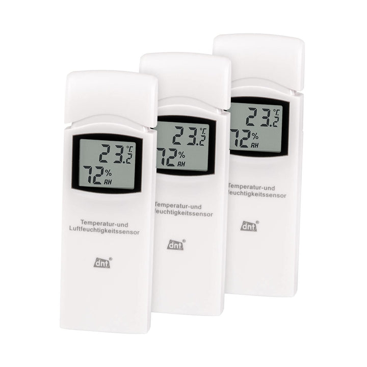 DNT 3er-Spar-Set Zusatz-Thermo-/Hygrosensor DNT000005 RoomLogg PRO WeatherScreen PRO