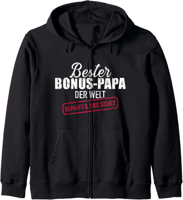 Bester Bonus Papa der Welt Kapuzenjacke