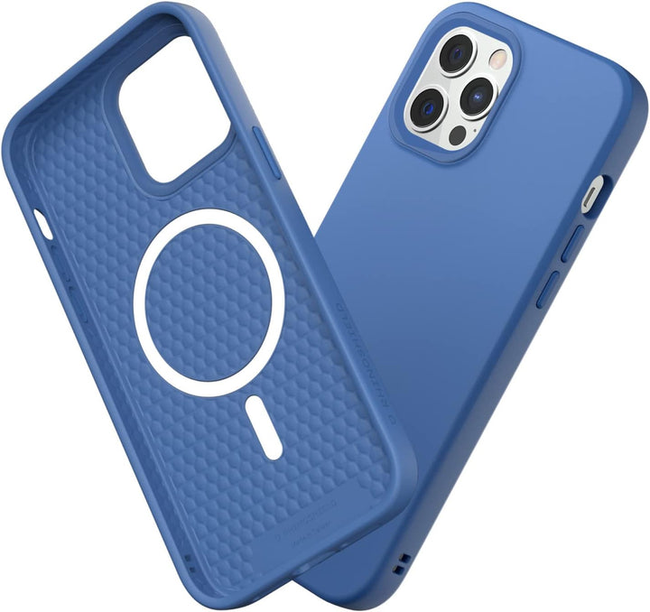 RhinoShield Case kompatibel mit [iPhone 12 Pro Max] | SolidSuit - MagSafe-kompatibel -Stossdämpfende