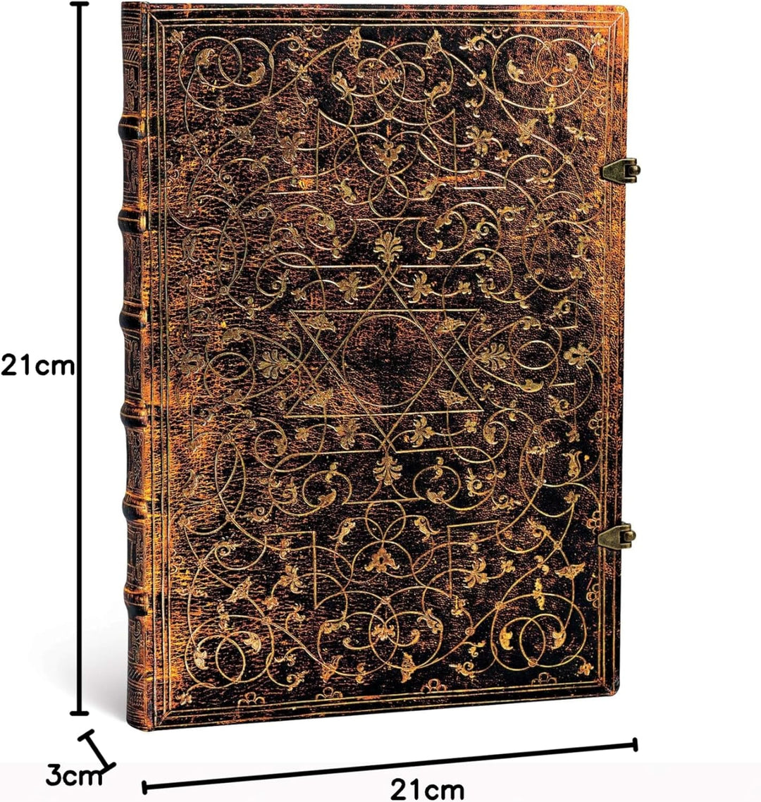 Grolier Ornamentali - Notizbuch Grande Flexi Unliniert - Paperblanks, PB1594-9, Grande (300 x 210):