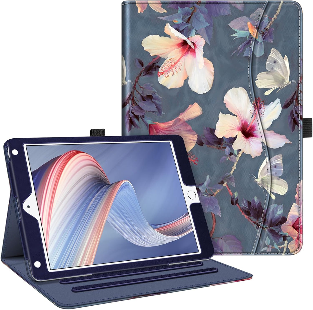 Fintie Hülle für iPad 9.7 Zoll 2018 2017 / iPad Air 2 / iPad Air - [Eckenschutz] Multi-Winkel Betrac