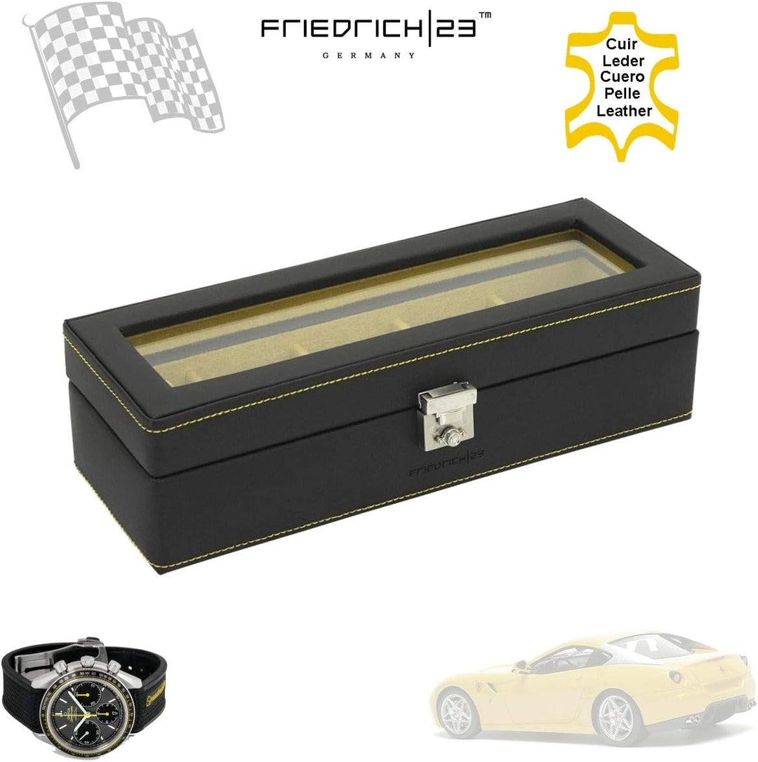 Uhrenbox Friedrich|23 CHRONOS SPORT 5 mit Fenster
