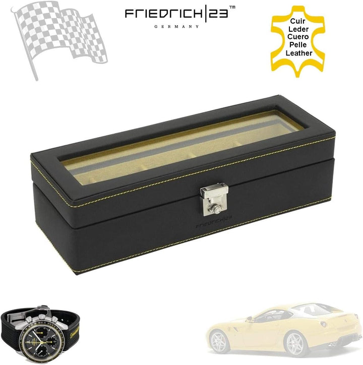 Uhrenbox Friedrich|23 CHRONOS SPORT 5 mit Fenster