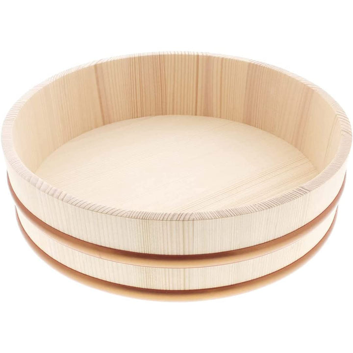 TIKUSAN Holz Hangiri Sushi Reis Rührwanne PP Band Made in Japan aus Momi Fir Sushi Reisschale Sushi