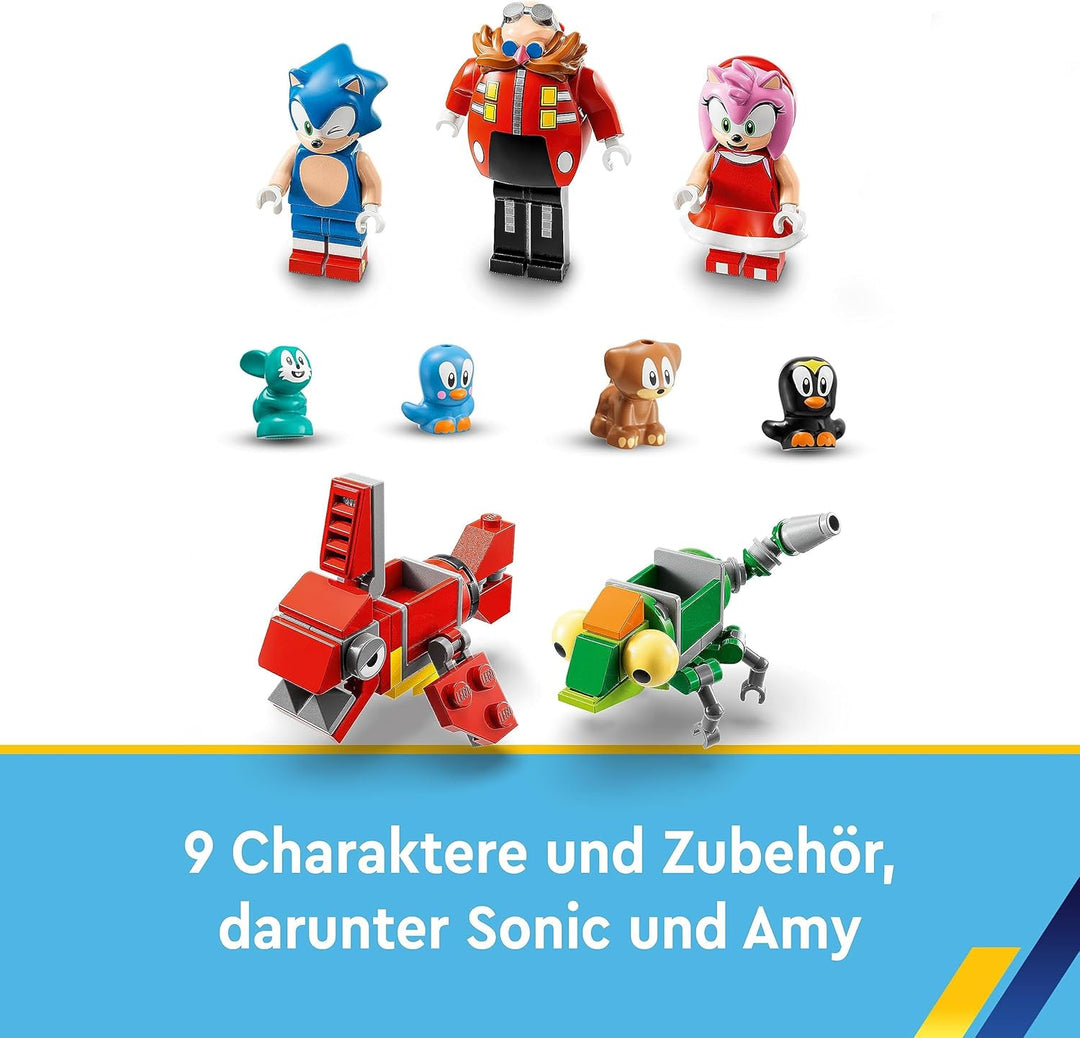 LEGO 76994 Sonic The Hedgehog Sonics Looping-Challenge in der Green Hill Zone, Baubares Spielzeug fü
