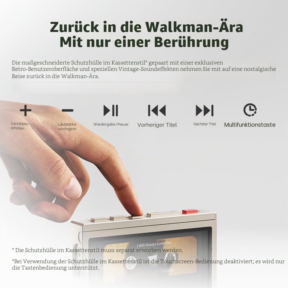 FiiO M21 Android 13 tragbarer Musik-Player, MP3, Snapdragon 680, 4 x CS43198 DAC-Chips, Hi-Res-Audio