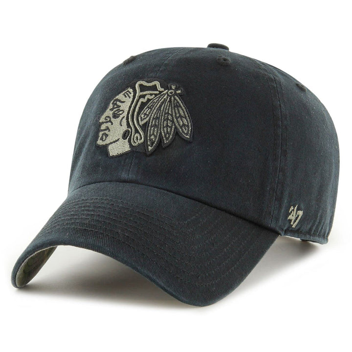 '47 Brand Relaxed Fit Cap - CLEAN UP Chicago Blackhawks