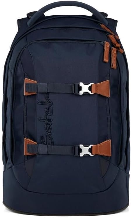 Satch pack Nordic Skandi Edition Schulrucksack Set 2tlg. inkl. Schlamperbox (Nordic Blue), Nordic Bl