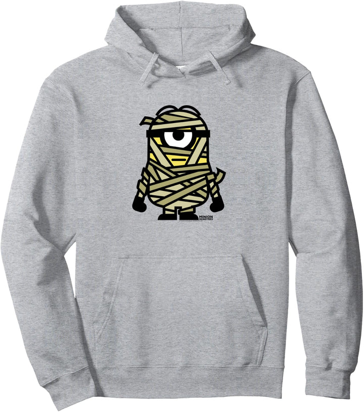 Despicable Me Minions Stuart Halloween Mummy Cartoon Pullover Hoodie