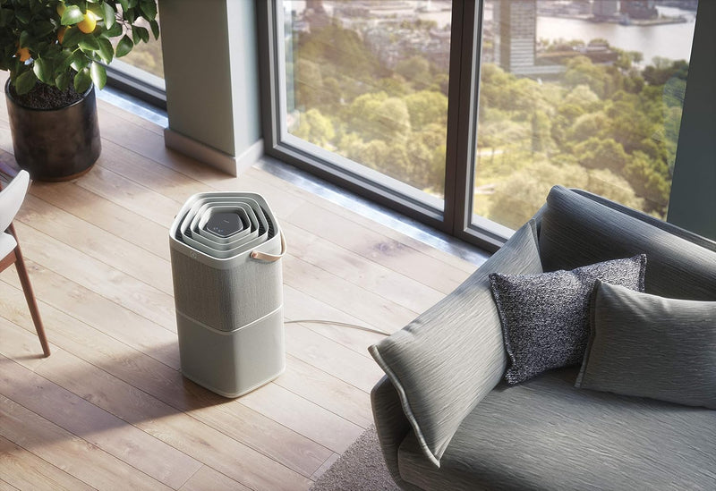Electrolux PA91-404GY Anschluss Luftreiniger mit Batterieschutz und Filter für unangenehme Gerüche,