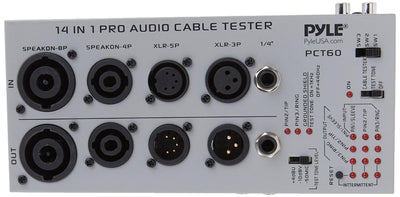 Pyle 13-in-1 Audio Kabeltester, PCT60