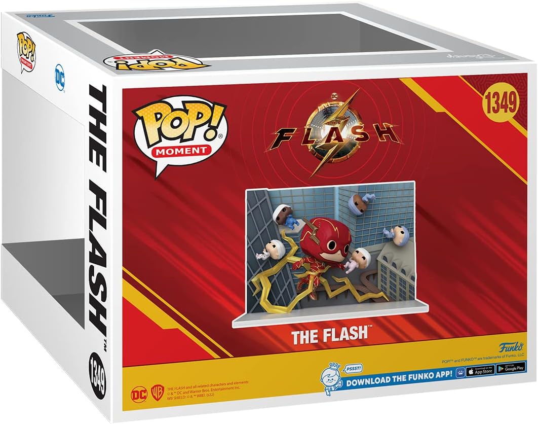 Funko Pop! Moment: DC - The Flash - Roter Blitz - DC Comics - Vinyl-Sammelfigur - Geschenkidee - Off