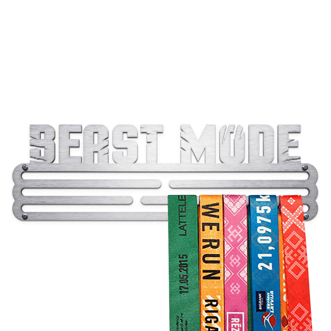 Beast Mode Medaillenhalter Stahl | Medaillen Aufhänger | Medal Hanger Holder Display Rack M - Gebürs