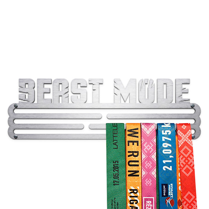 Beast Mode Medaillenhalter Stahl | Medaillen Aufhänger | Medal Hanger Holder Display Rack M - Gebürs